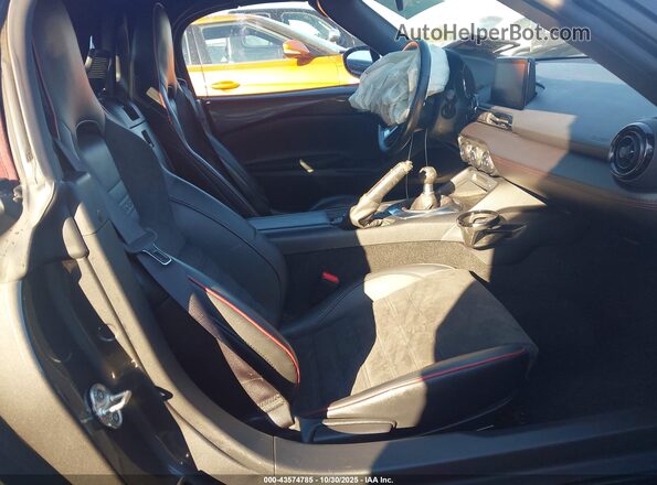 JM1NDAC76J0200875 2018 MAZDA MX-5 MIATA Серый Вид салона спереди