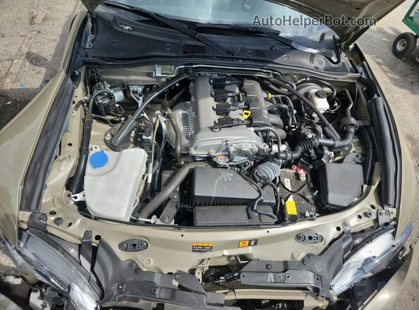 JM1NDAC76P0551424 2023 MAZDA MX-5 Зеленый Вид задней части салона