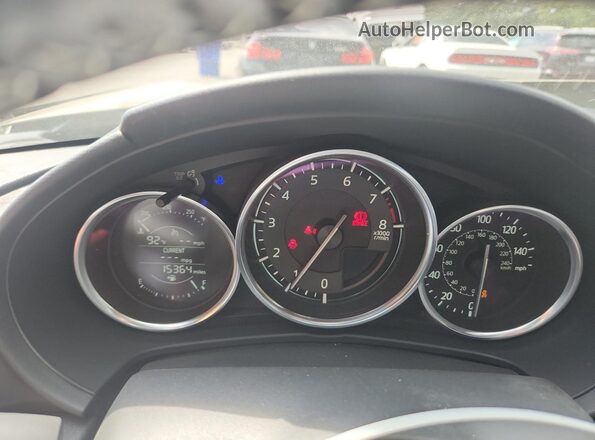 JM1NDAC76P0551424 2023 MAZDA MX-5 Зеленый Вид щитка приборов