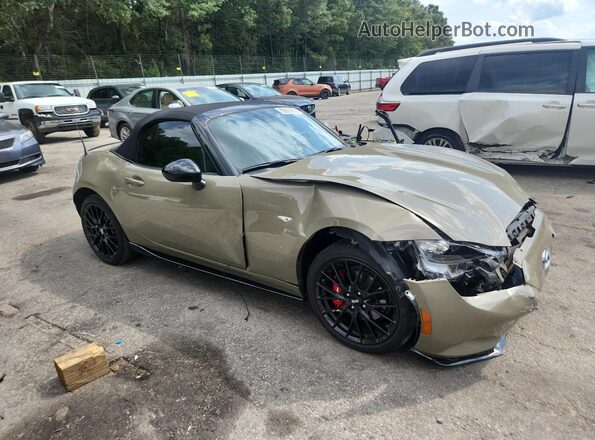 JM1NDAC76P0551424 2023 MAZDA MX-5 Зеленый Передняя правая четверть
