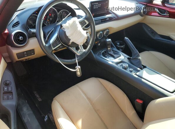 JM1NDAD73J0200475 2018 MAZDA MX-5 Красный Вид панели приборов