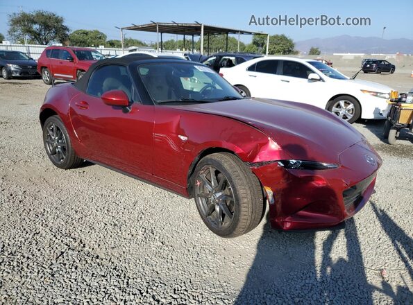 JM1NDAD73J0200475 2018 MAZDA MX-5 Красный Передняя правая четверть