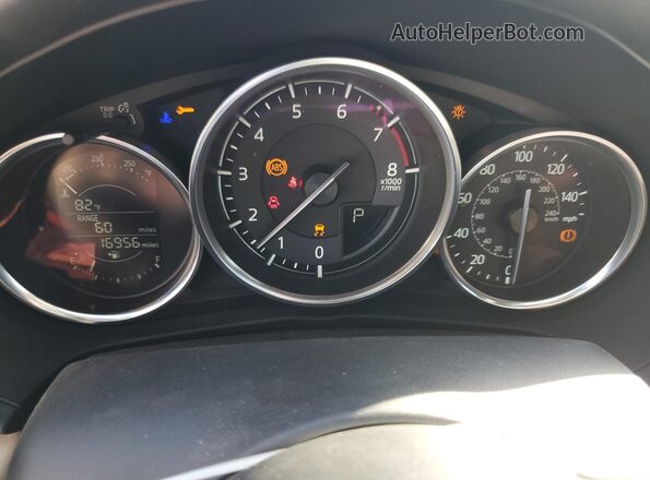 JM1NDAD73J0200475 2018 MAZDA MX-5 Красный Вид щитка приборов