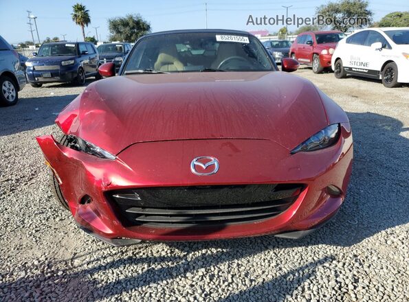 JM1NDAD73J0200475 2018 MAZDA MX-5 Красный Вид спереди