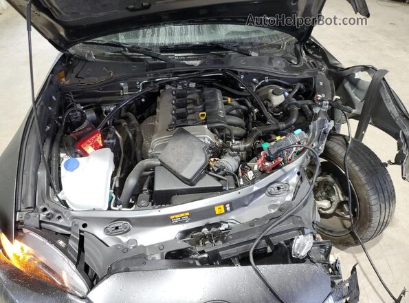 JM1NDAD76N0505474 2022 MAZDA MX-5 Black Widok komory silnika