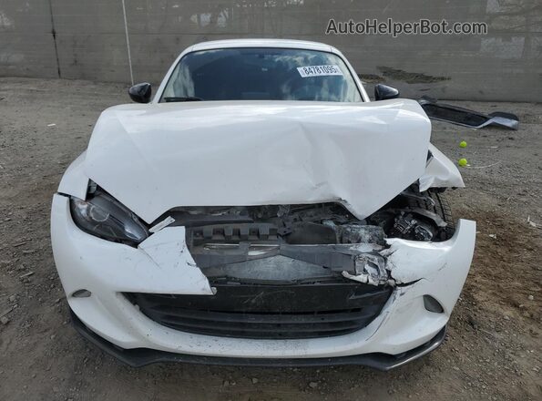 JM1NDAL71H0103528 2017 MAZDA MX-5 Белый Вид спереди