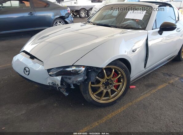 JM1NDAL78K0310845 2019 MAZDA MX-5 MIATA RF Белый Вид спереди