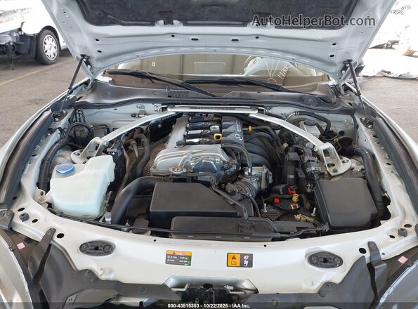 JM1NDAL78K0310845 2019 MAZDA MX-5 MIATA RF Белый Вид сзади