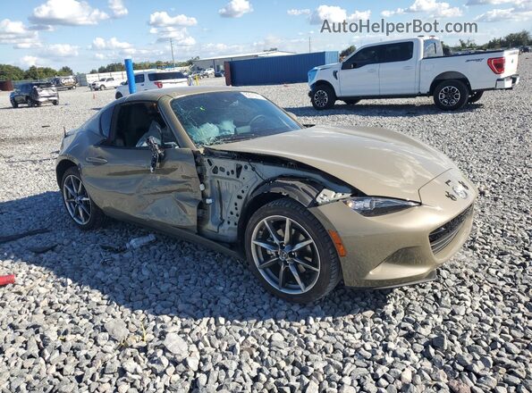 JM1NDAM70P0557573 2023 MAZDA MX-5 Зеленый Передняя правая четверть