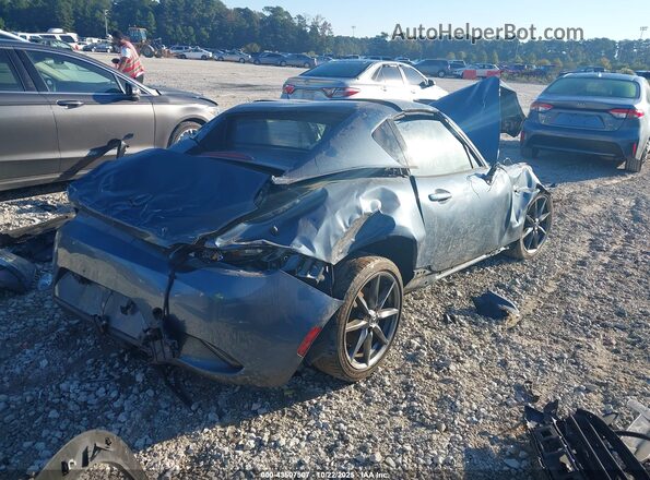 JM1NDAM71H0107125 2017 MAZDA MX-5 MIATA RF Синий Задняя правая четверть