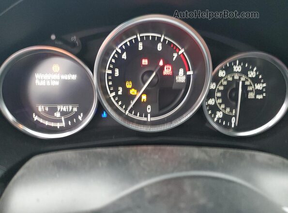 JM1NDAM71J0202712 2018 MAZDA MX-5 Gray Vista del cuadro de instrumentos