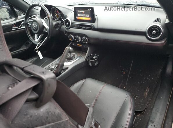JM1NDAM71J0202712 2018 MAZDA MX-5 Gray Vista del salpicadero