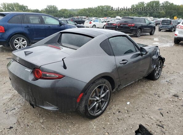 JM1NDAM71J0202712 2018 MAZDA MX-5 Gray Trasero derecho