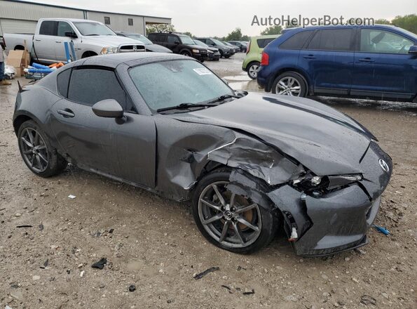 JM1NDAM71J0202712 2018 MAZDA MX-5 Gray Delantero derecho