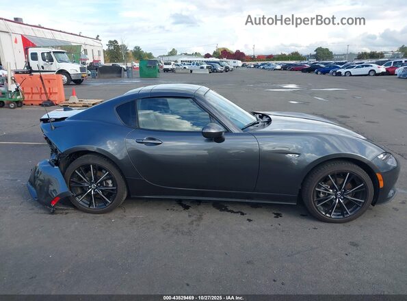 JM1NDAM73R0603318 2024 MAZDA MX-5 MIATA RF Gray Widok wnętrza z tyłu