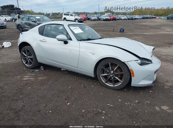 JM1NDAM7XK0305953 2019 MAZDA MX-5 MIATA RF White Przód prawy