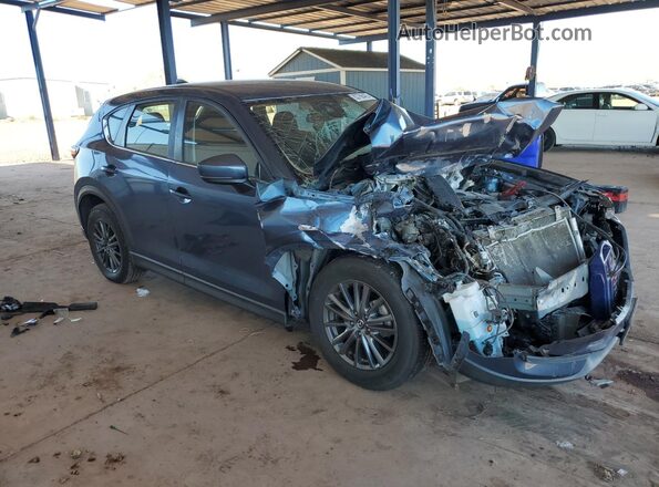 JM3KFABM7L0860583 2020 MAZDA CX-5 Blue Przód prawy