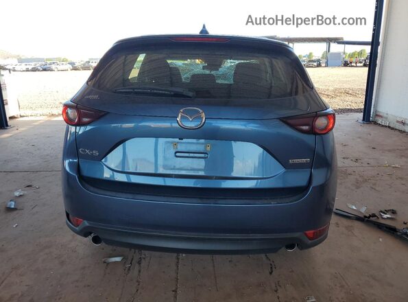 JM3KFABM7L0860583 2020 MAZDA CX-5 Blue Widok z tyłu