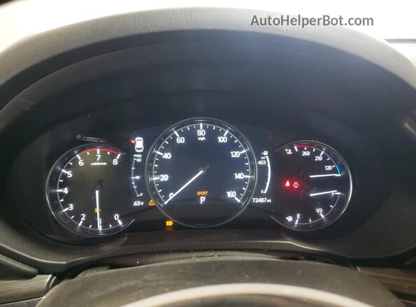 JM3KFADM4L0839994 2020 MAZDA CX-5 Серый Вид щитка приборов