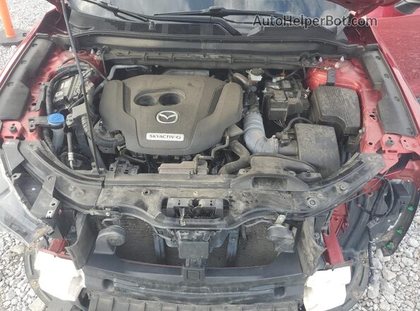 JM3KFBAY6L0834289 2020 MAZDA CX-5 Red Vista del compartimento del motor