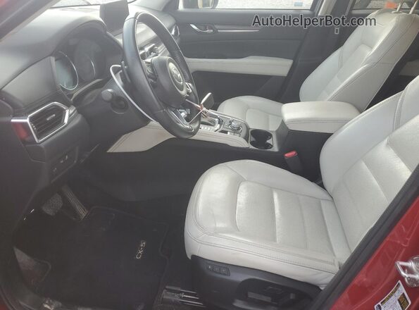 JM3KFBAY6L0834289 2020 MAZDA CX-5 Red Vista interior delantera