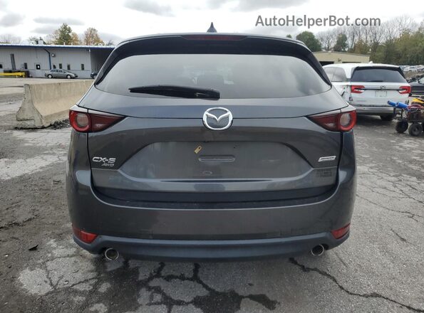 JM3KFBCL1H0136181 2017 MAZDA CX-5 Серый Вид сзади