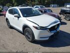 2020 Mazda Cx-5 Touring White vin: JM3KFBCM5L0805909