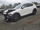 2020 Mazda Cx-5 Touring White vin: JM3KFBCM8L0740800
