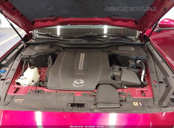 JM3KKBHA0R1155643 2024 MAZDA CX-90 PHEV Красный Вид сзади