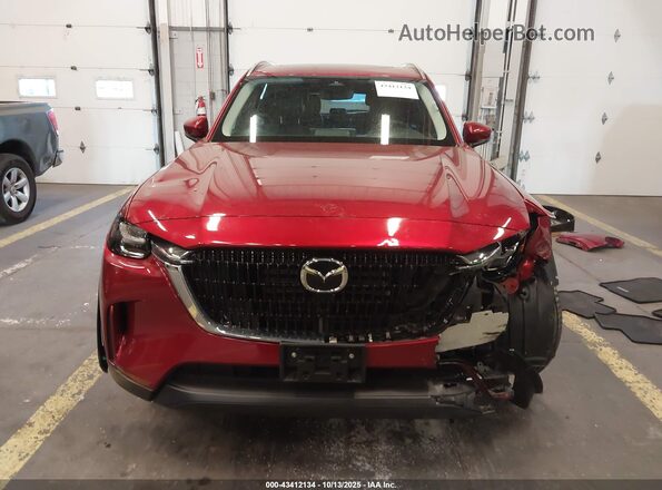 JM3KKBHA0R1155643 2024 MAZDA CX-90 PHEV Красный Вид щитка приборов