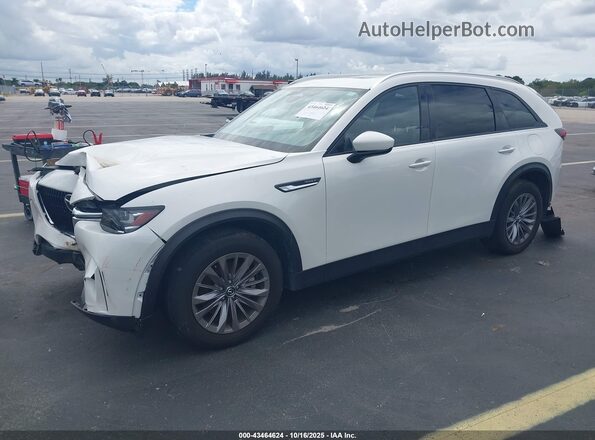 JM3KKBHA7R1188199 2024 MAZDA CX-90 PHEV Белый Передняя левая четверть
