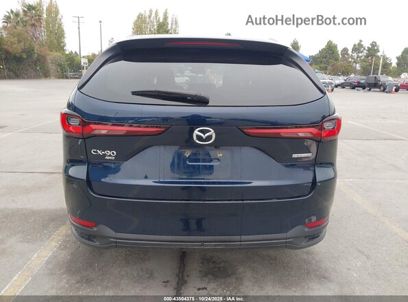 JM3KKBHA9R1156418 2024 MAZDA CX-90 PHEV Синий 