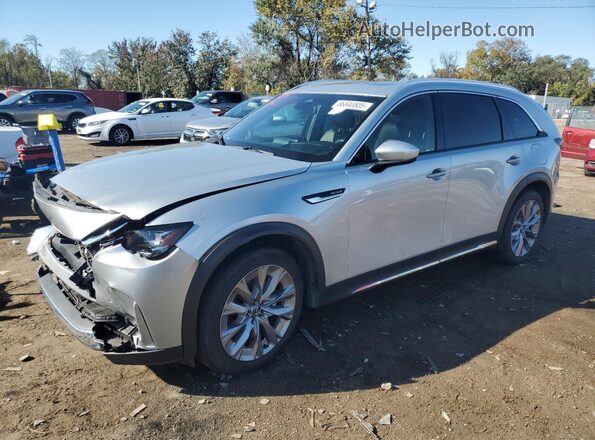 JM3KKEHD0S1222260 2025 MAZDA CX-90 Серебряный Передняя левая четверть