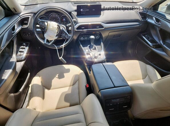 JM3TCACY0M0506212 2021 MAZDA CX-9 White წინა პანელის ხედი