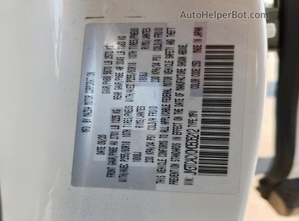 JM3TCACY0M0506212 2021 MAZDA CX-9 White ძრავის განყოფილების ხედი