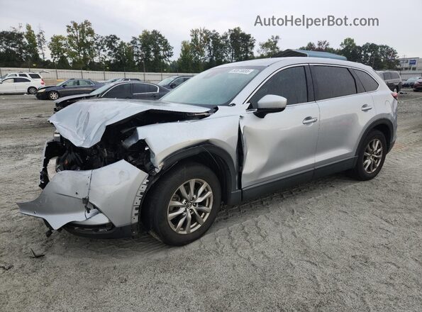 JM3TCACY1J0235821 2018 MAZDA CX-9 Серебряный Передняя левая четверть