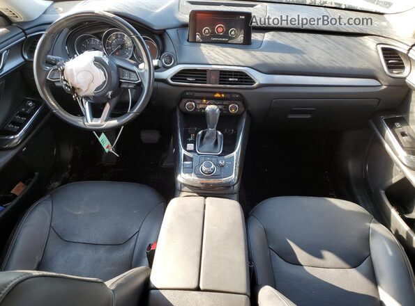 JM3TCACY4J0236610 2018 MAZDA CX-9 White Dashboard view
