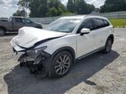 2021 Mazda Cx-9 White vin: JM3TCADYXM0500173