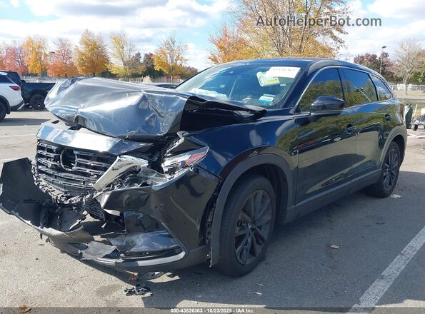 JM3TCBAY0P0657919 2023 MAZDA CX-9 Черный Передняя левая четверть