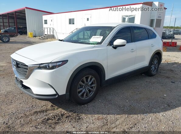 JM3TCBBY2K0322538 2019 MAZDA CX-9 Белый Передняя левая четверть