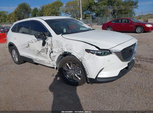 JM3TCBBY2K0322538 2019 MAZDA CX-9 Белый Передняя правая четверть