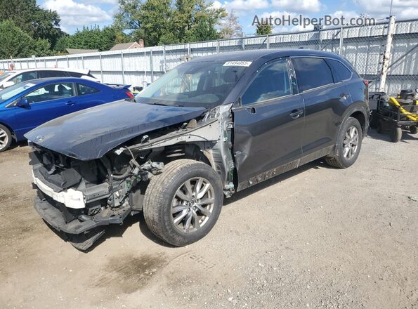 JM3TCBCY1J0232956 2018 MAZDA CX-9 Charcoal Vista tres cuartos delantera izquierda