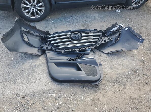 JM3TCBCY1J0232956 2018 MAZDA CX-9 Charcoal Vista de la etiqueta del VIN