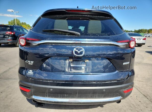 JM3TCBDY1J0200975 2018 MAZDA CX-9 Blue Rear view