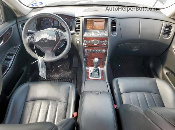 JN1BJ0RP0HM387534 2017 INFINITI QX50 Черный Вид панели приборов