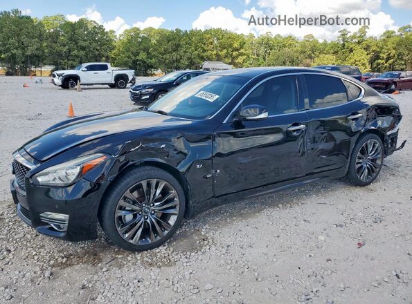 JN1BY1AP0GM221123 2016 INFINITI Q70 Black Przód lewy