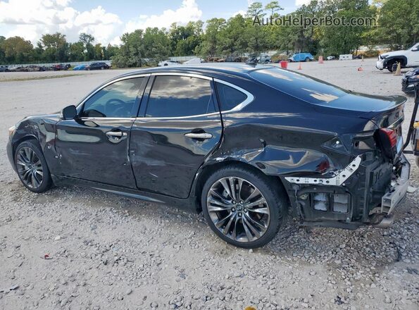 JN1BY1AP0GM221123 2016 INFINITI Q70 Black Tył lewy