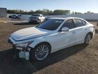 2018 Infiniti Q50 Luxe White vin: JN1EV7AP4JM350076