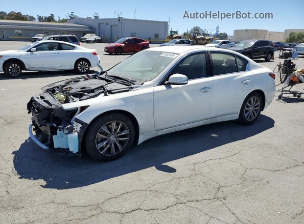 JN1EV7APXMM700539 2021 INFINITI Q50 White Передня ліва чверть