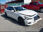 2020 Infiniti Q50 Luxe Awd Белый vin: JN1EV7AR0LM254675